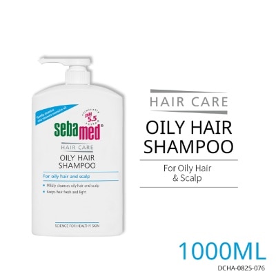 SEBAMED - Oily Hair Shampoo (For Oily Dandruff Prone Scalp) 1L
