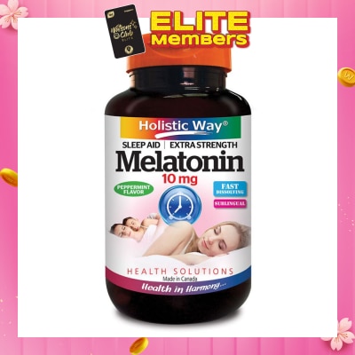 HOLISTIC WAY Extra Strength Melatonin 10mg 30's Tablets