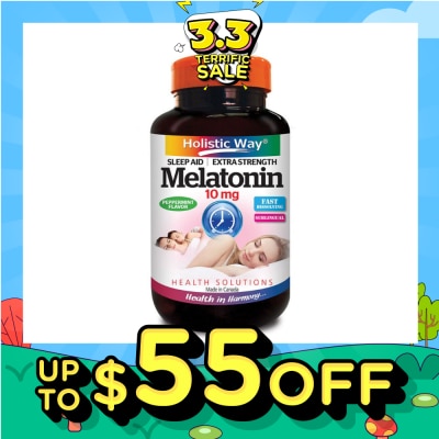 HOLISTIC WAY Extra Strength Melatonin 10mg 30's Tablets
