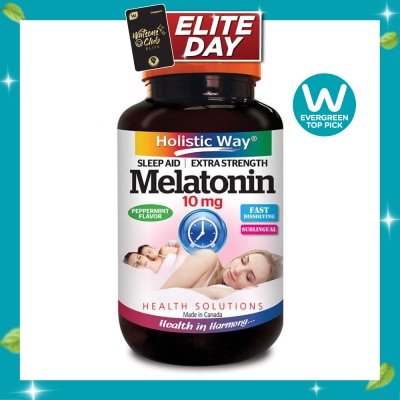HOLISTIC WAY Extra Strength Melatonin 10mg 30's Tablets image