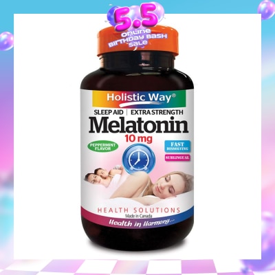 HOLISTIC WAY - Extra Strength Melatonin 10mg 30's Tablets