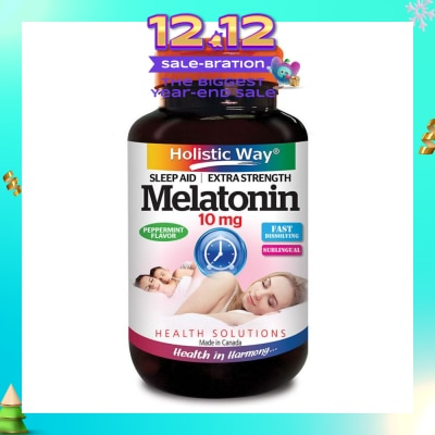 HOLISTIC WAY Extra Strength Melatonin 10mg 30's Tablets