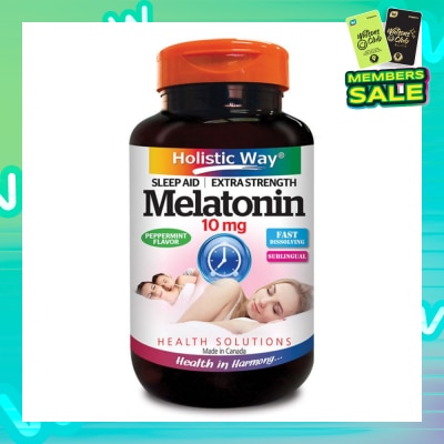 HOLISTIC WAY Extra Strength Melatonin 10mg 30's Tablets