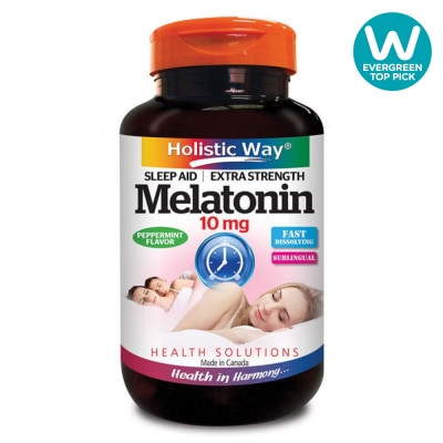 HOLISTIC WAY - Extra Strength Melatonin 10mg 30's Tablets image