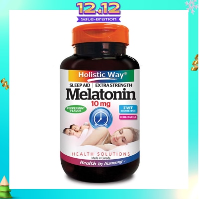 HOLISTIC WAY Extra Strength Melatonin 10mg 30's Tablets