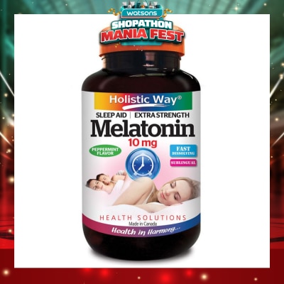 HOLISTIC WAY - Extra Strength Melatonin 10mg 30's Tablets