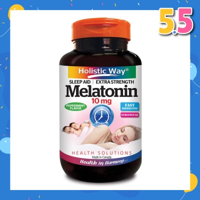 HOLISTIC WAY Extra Strength Melatonin 10mg 30's Tablets