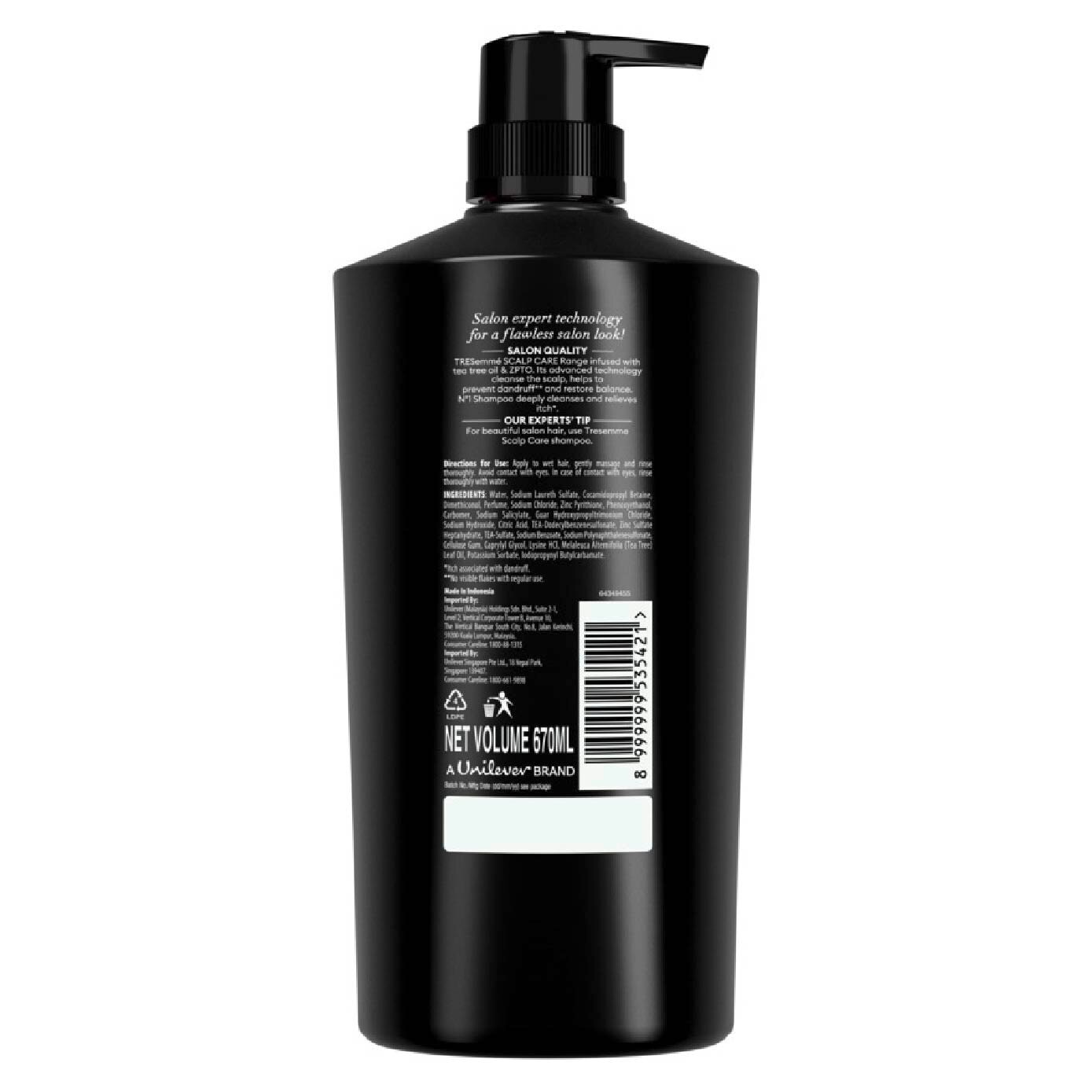 Scalp Care 2 in 1 Anti Dandruff & Anti Hair Fall Shampoo 670ml