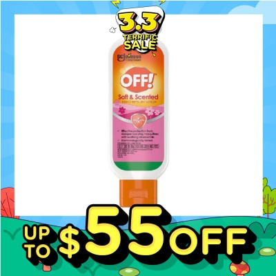 OFF! Insect Repellent Soft & Scented Lotion 100ml
