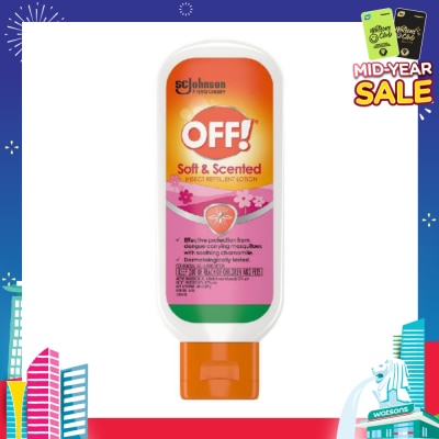 OFF! Insect Repellent Soft & Scented Lotion 100ml