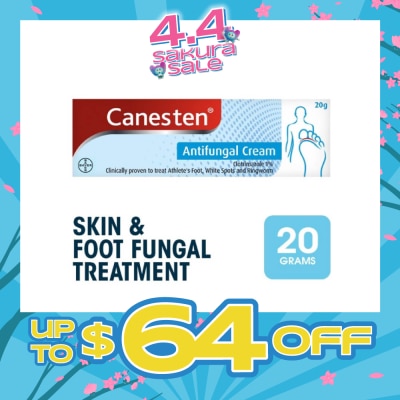 CANESTEN - 1% Clotrimazole Cream 20g