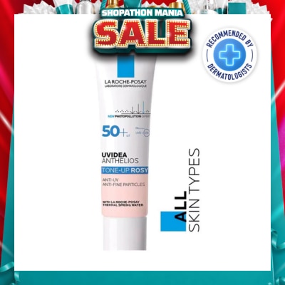 LA ROCHE-POSAY - Uvidea Anthelios Tone Up Rosy (Anti-UV Anti Fine Particles) 30ml