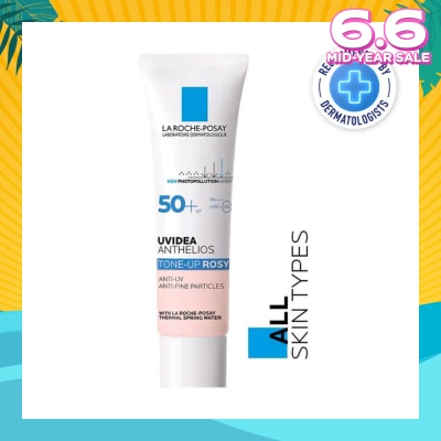 LA ROCHE-POSAY Uvidea Anthelios Tone Up Rosy (Anti-UV Anti Fine Particles) 30ml