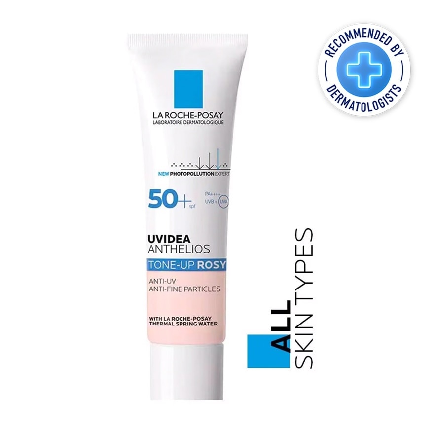 LA ROCHE-POSAY Uvidea Anthelios Tone Up Rosy (Anti-UV Anti Fine