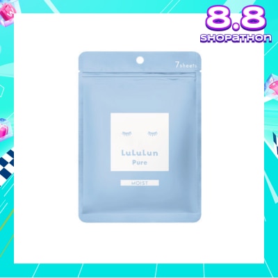 LULULUN Face Mask Pure Moist (Moist Hydrating Deep Moisturizing) 7s