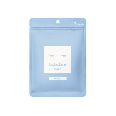 LULULUN Face Mask Pure Moist (Moist Hydrating Deep Moisturizing) 7s