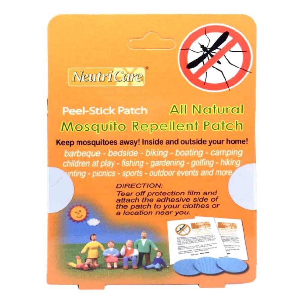 All Natural Mosquito Repellent Patch 12s