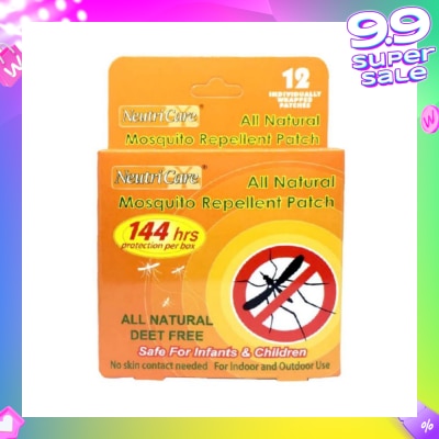 NEUTRI CARE All Natural Mosquito Repellent Patch 12s