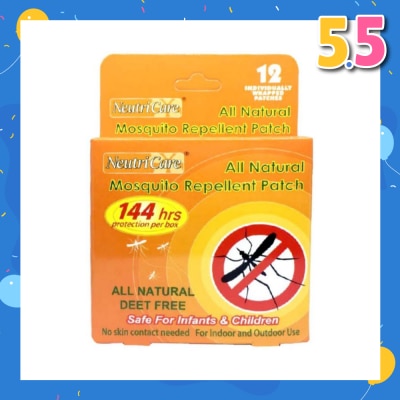 NEUTRI CARE All Natural Mosquito Repellent Patch 12s