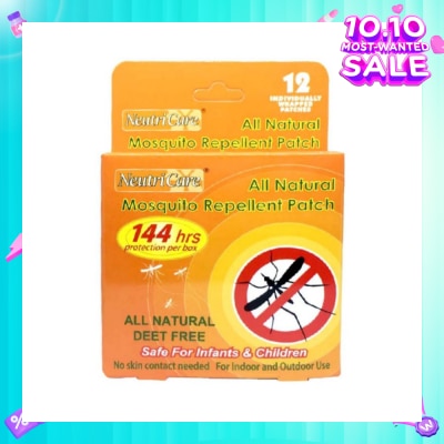 NEUTRI CARE All Natural Mosquito Repellent Patch 12s