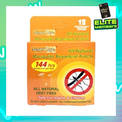 NEUTRI CARE All Natural Mosquito Repellent Patch 12s