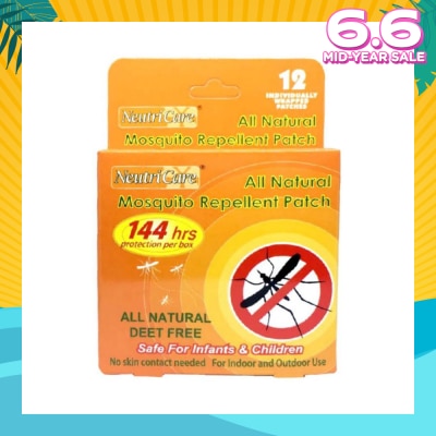 NEUTRI CARE All Natural Mosquito Repellent Patch 12s