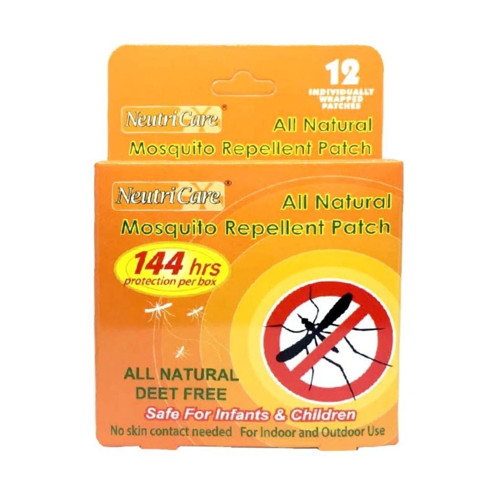 All Natural Mosquito Repellent Patch 12s