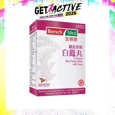 BORSCH MED - Bai Feng Wan with Pearl 60 Tablets image