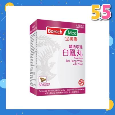 BORSCH MED Bai Feng Wan with Pearl 60 Tablets