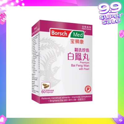 BORSCH MED Bai Feng Wan with Pearl 60 Tablets