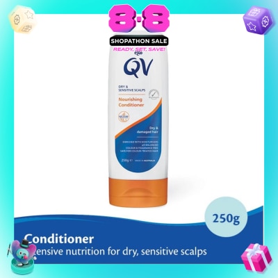 EGO QV - Nourishing Conditioner (For Dry & Sensitive Scalps) 250g
