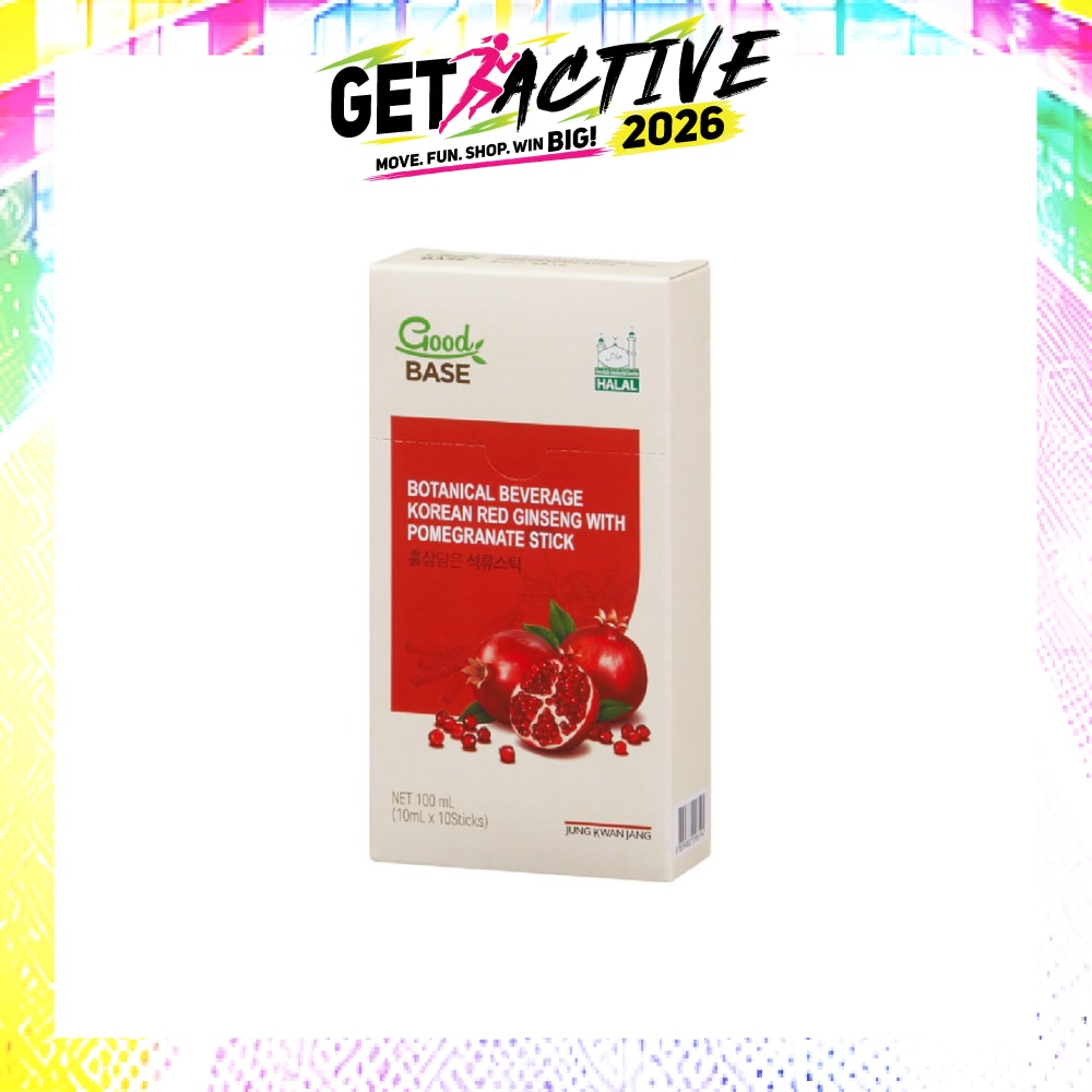 Good Base Botanical Beverage Korean Red Ginseng with Pomegranate 10ml x 10s image