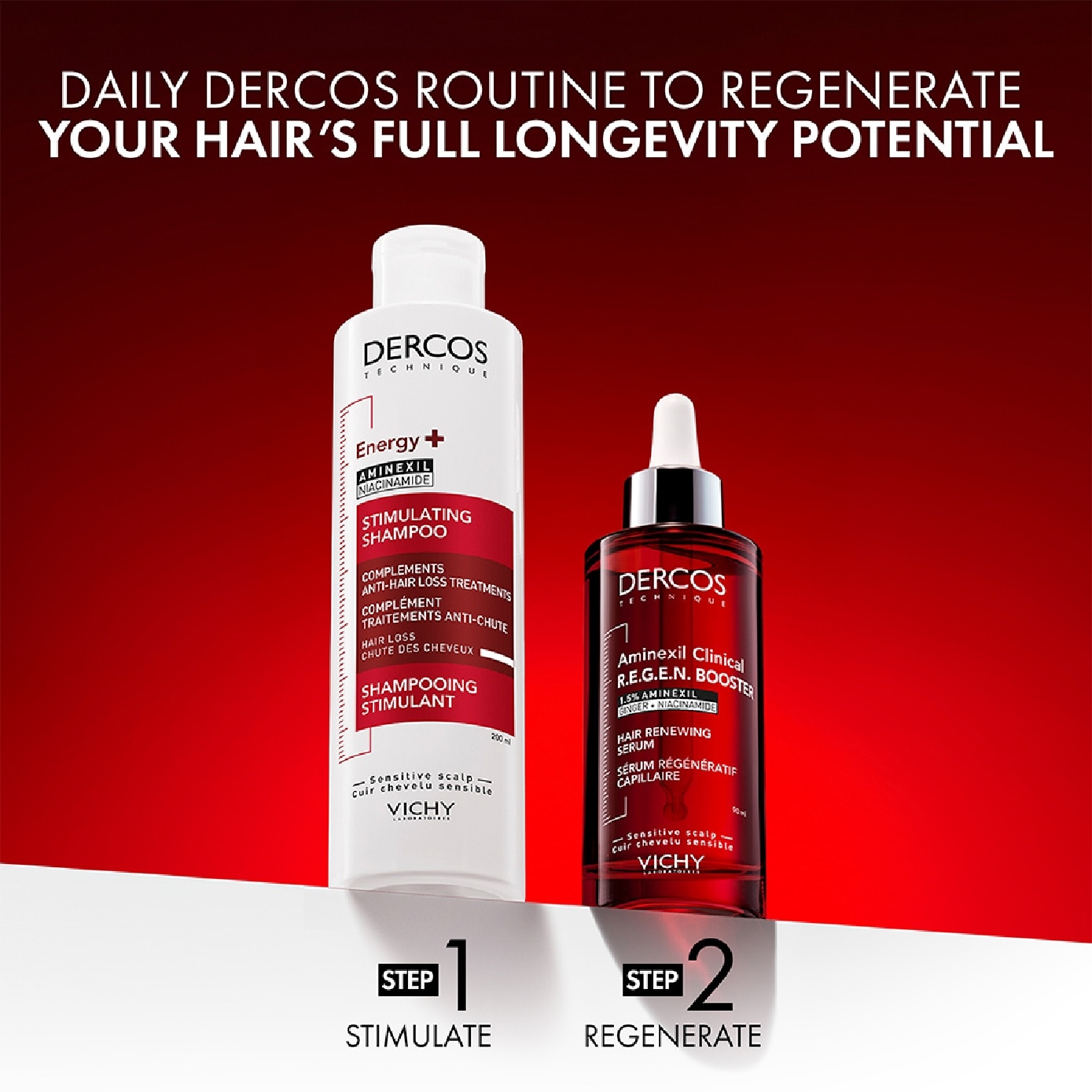 DERCOS Aminexil Clinical R.E.G.E.N Hair Booster Serum 90ml