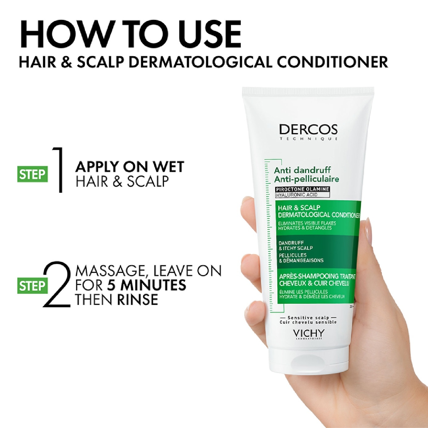 DERCOS Anti-Dandruff Conditioner 200ml