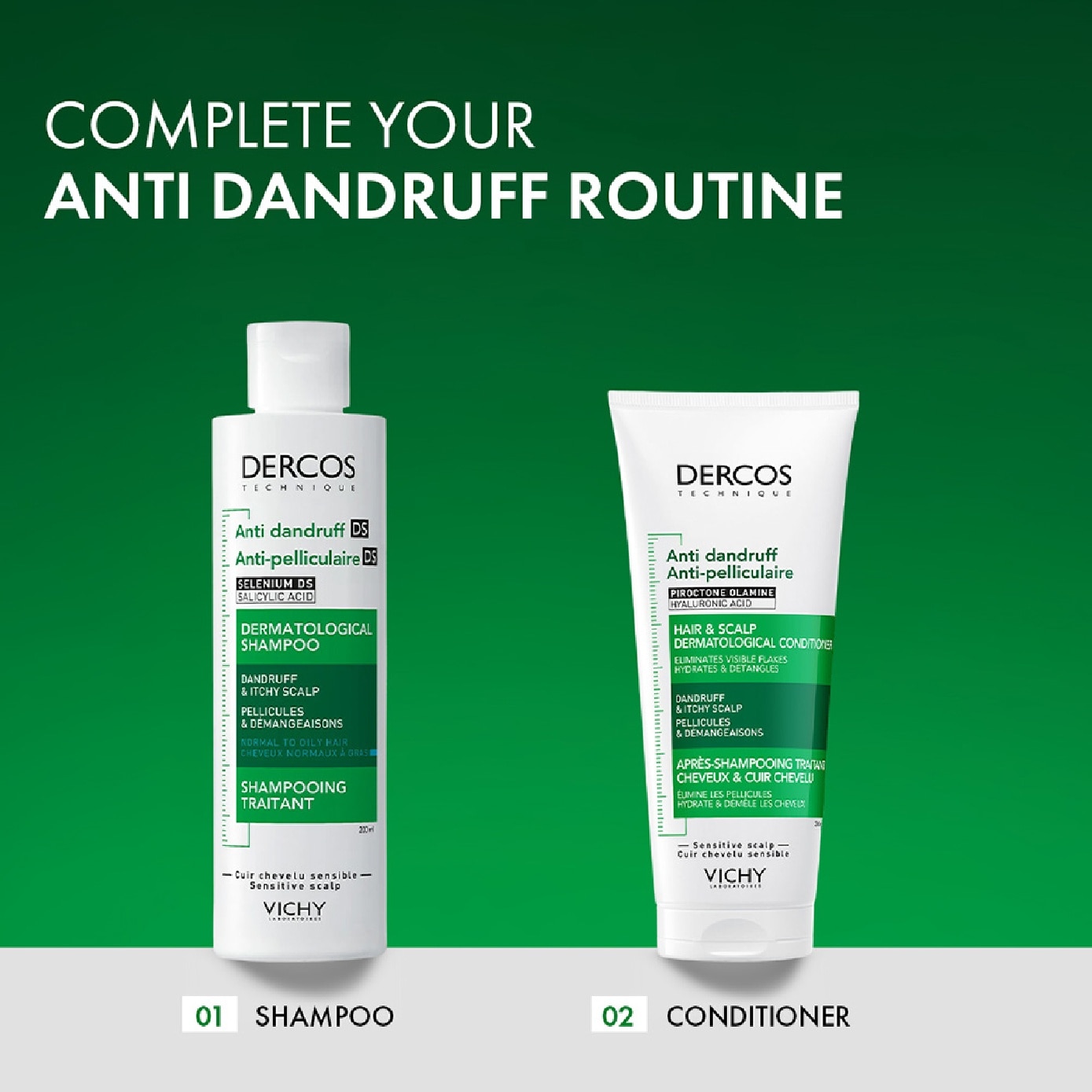 DERCOS Anti-Dandruff Conditioner 200ml