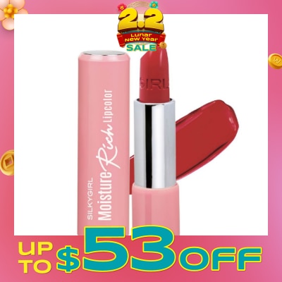 SILKYGIRL Moisture Rich Lipcolor 05 Divine (Expiry: Sep`2026)