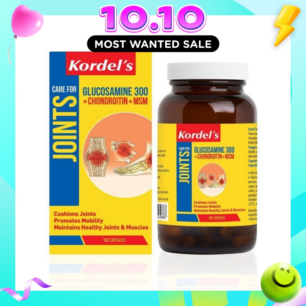 Glucosamine 300 + Chondroitin + MSM 100s image