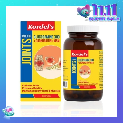 KORDEL'S Glucosamine 300 + Chondroitin + MSM 100s