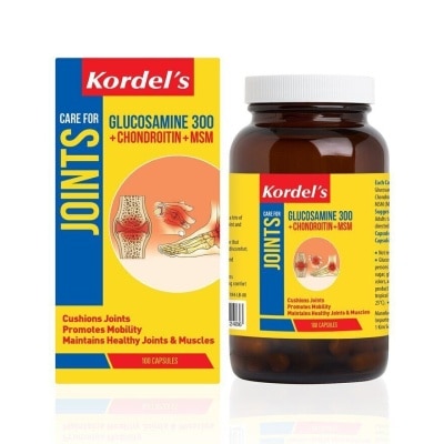 KORDEL'S Glucosamine 300 + Chondroitin + MSM 100s