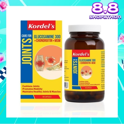 KORDEL'S Glucosamine 300 + Chondroitin + MSM 100s