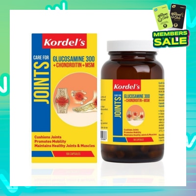 KORDEL'S Glucosamine 300 + Chondroitin + MSM 100s