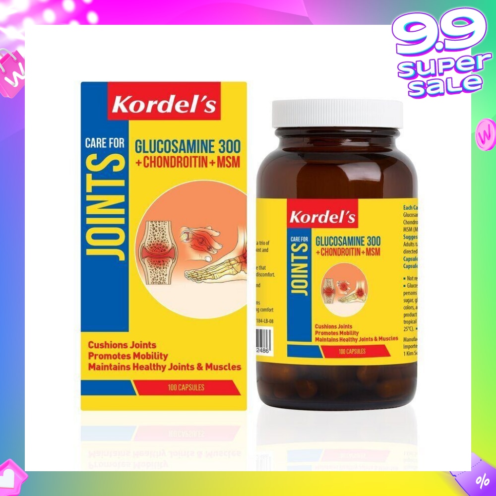 Glucosamine 300 + Chondroitin + MSM 100s