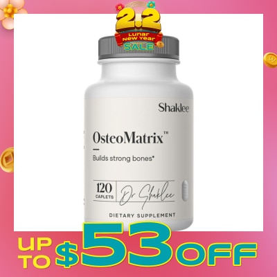 SHAKLEE OsteoMatrix (Build Bone Density) 120s