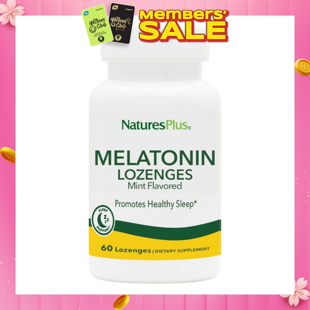 Melatonin Mint Dietary Supplement Lozenges 60s