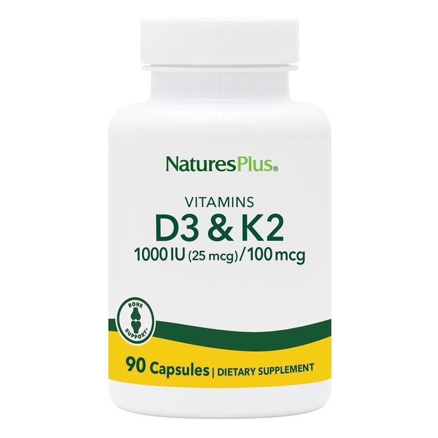 Vitamin D3 & K2 1000 Dietary Supplement Capsule 90s