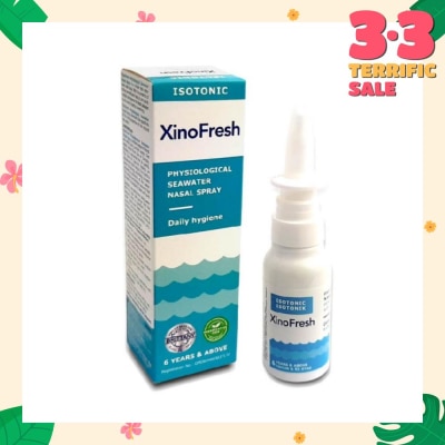 XINOFRESH Physiological Seawater Nasal Spray (Suitable for 6yrs Old Above) 30ml