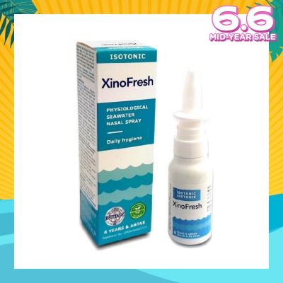 XINOFRESH Physiological Seawater Nasal Spray (Suitable for 6yrs Old Above) 30ml