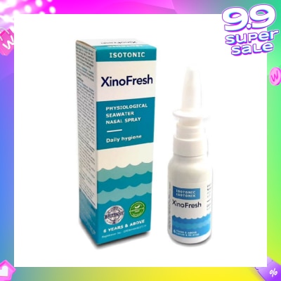 XINOFRESH Physiological Seawater Nasal Spray (Suitable for 6yrs Old Above) 30ml