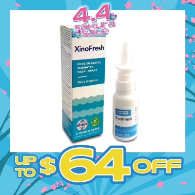XINOFRESH - Physiological Seawater Nasal Spray (Suitable for 6yrs Old Above) 30ml