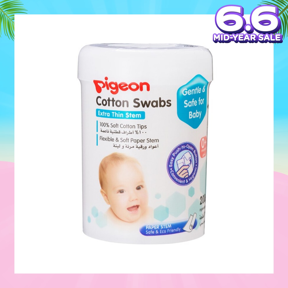Cotton Swabs Thin Stem 200s